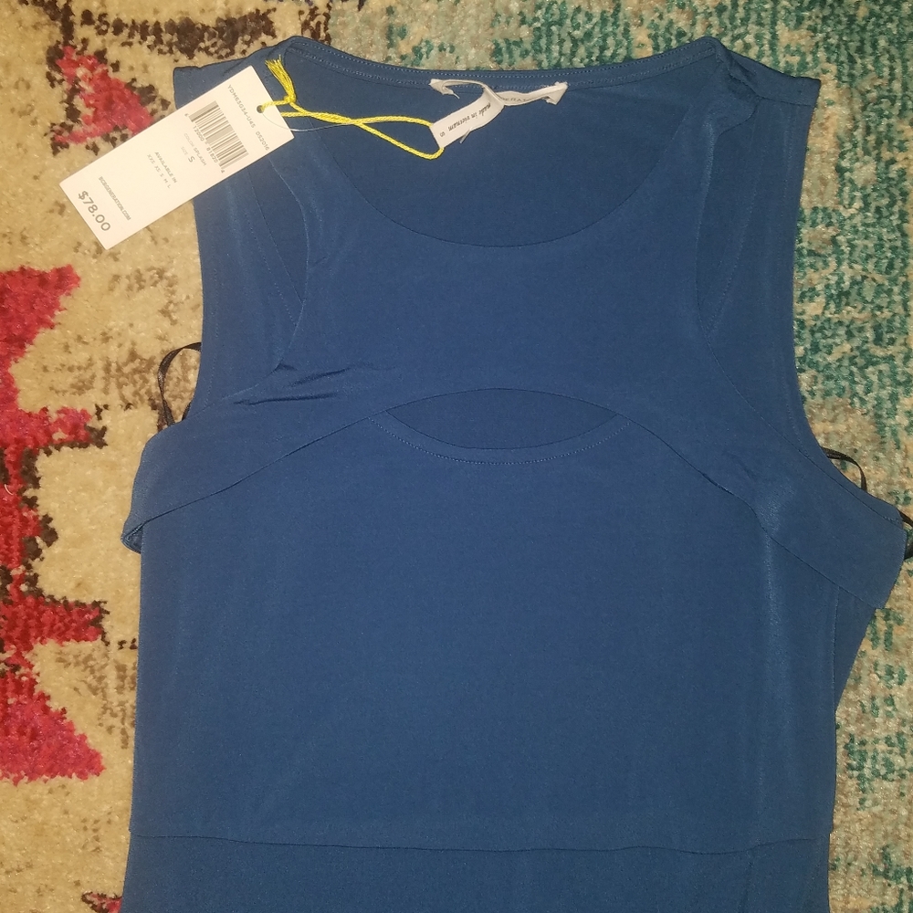 Small BCBG Blue Formal Dress
